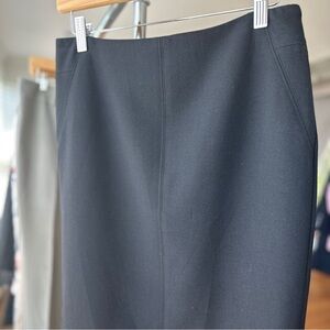 LOFT Classic Women's Pencil Skirt, black, lined, cotton/spandex blend, petite